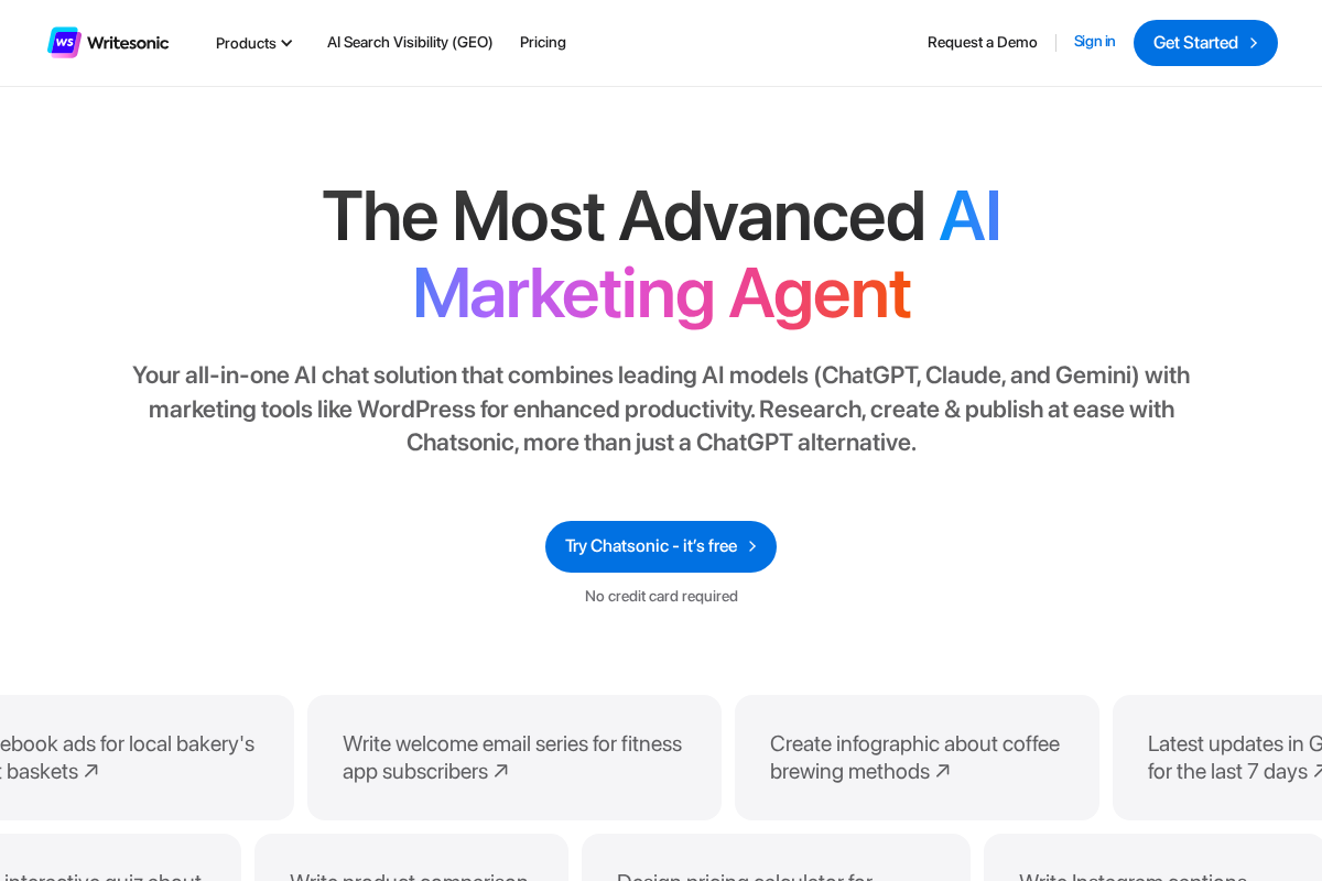 1 Chatsonic screenshot