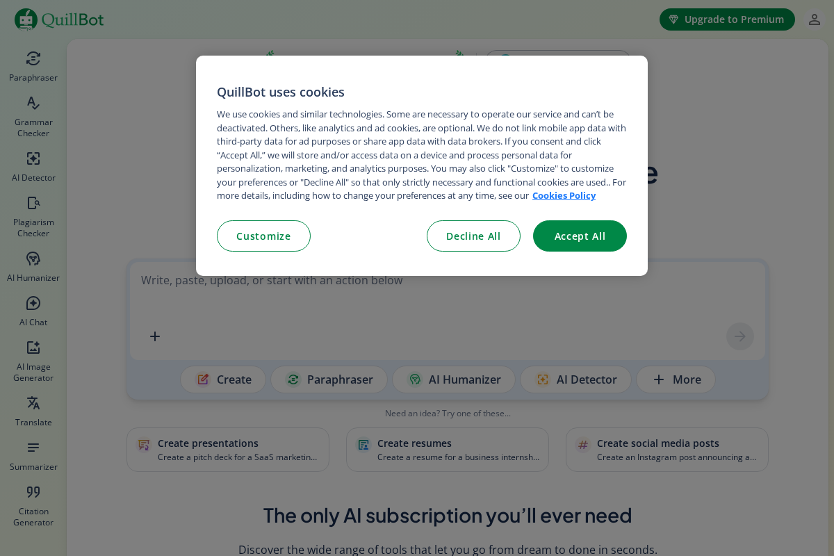 5 Quillbot screenshot